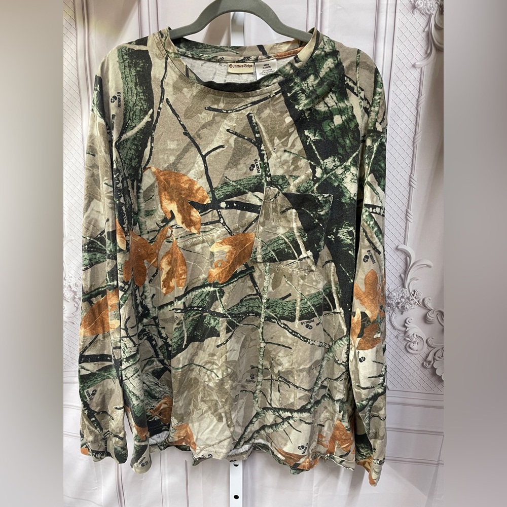 Outfitters Ridge Fusion 3D Camouflage long sleeve XL T-Shirt